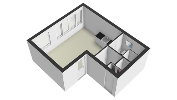 Floorplan - Schiekade 46F, 3032 AK Rotterdam